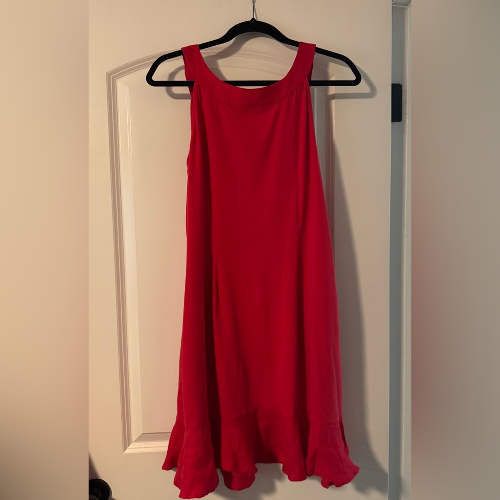 Red Sleeveless Tommy Bahama Dress